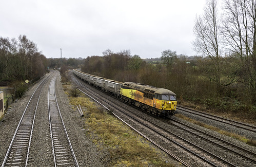 56078 4Z75 Clay Cross 28.12.2022 | A work-stained 56078 work… | Flickr
