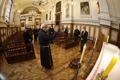 Misa Día del Sagrado Corazón por los 134 años de la Universidad Católica, capilla Casa Central.