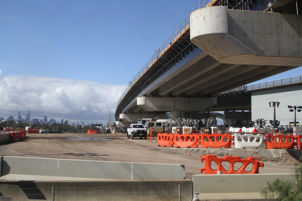 Fly Over Construction Ramp Flyover carries the inbound ramp to Hyde Street over the r… | Flickr