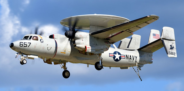 Grumman E-2C Hawkeye VAW-120 165812 US Navy 657 Greyhawks