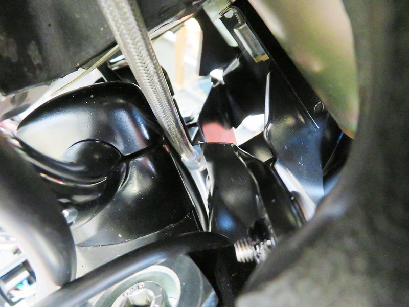 Brake Hose Routing Behind Headlight Shell