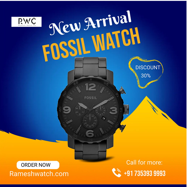 Fossil jr1401 Latest Watch for Men | Ramesh Watch Co.
