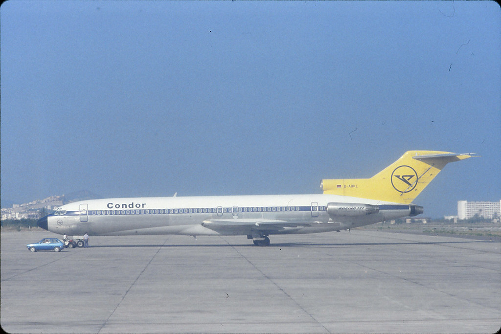 Condor flug B727 D-ABKL | Taken on Ibiza, possibly August, 1… | Flickr