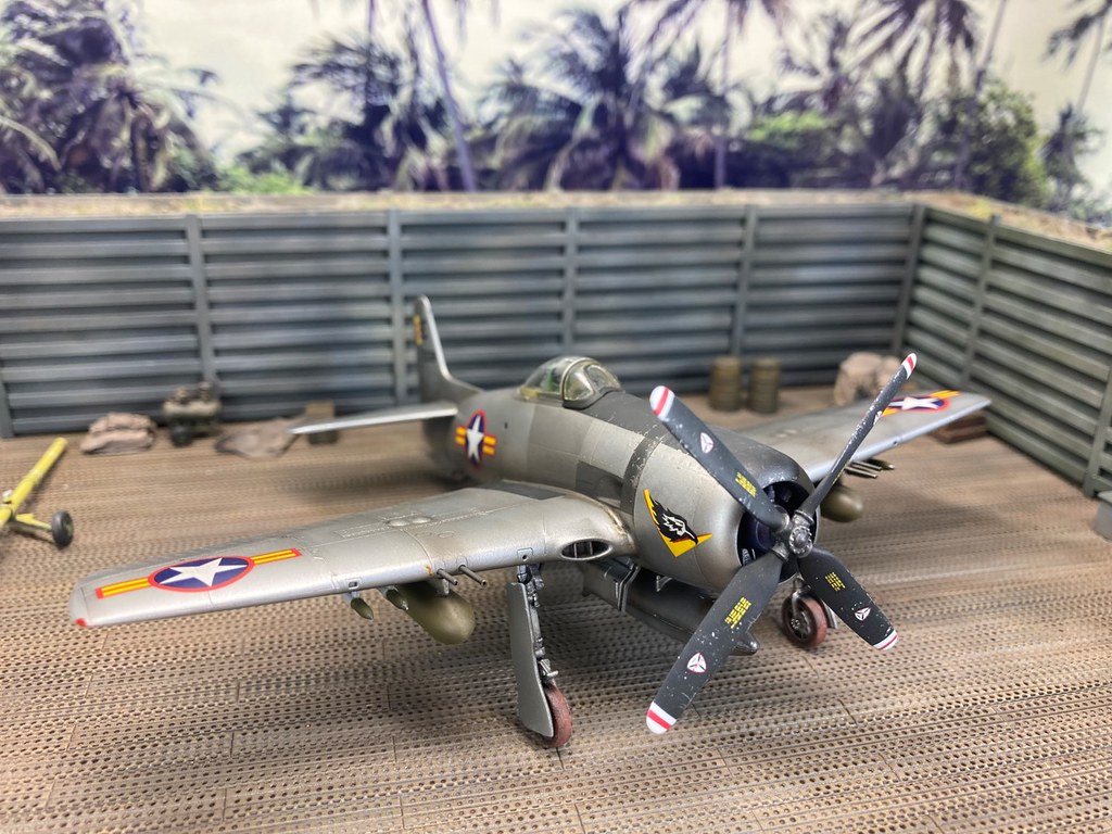 F8F Bearcat (VNAF, 1st Fighter Squadron, Tan Son Nhut AB Vietnam, ca ...