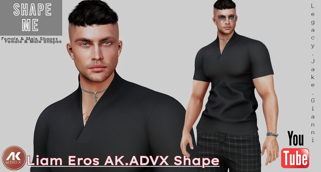 Shape Me – Liam Eros Head AK.ADVX Shape