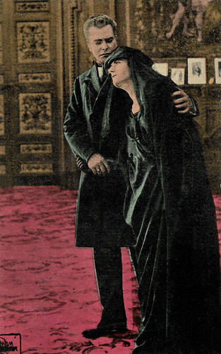 Francesca Bertini and Livio Pavanelli in L'invidia (1919)
