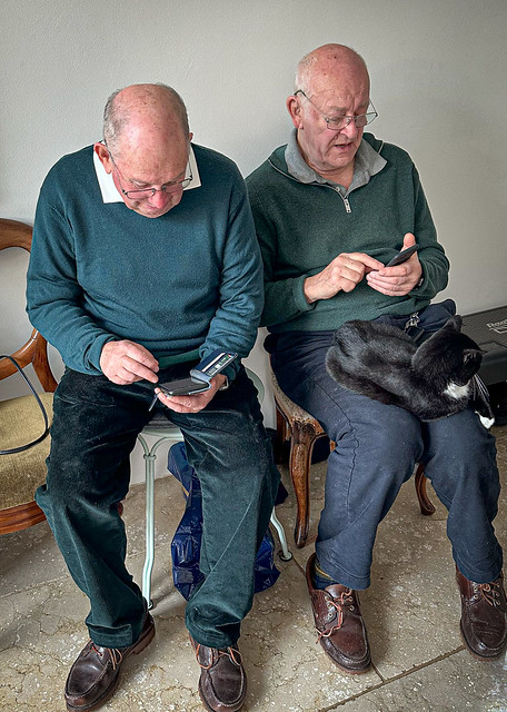 The Old Men and their Phones!