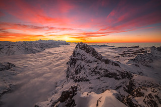 View from Titlis - Obwalden - Schweiz