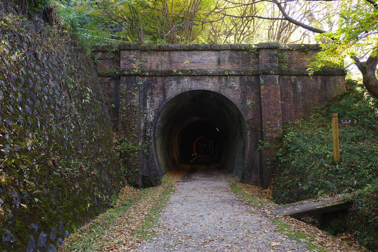 【群馬】アプトの道・旧中山道分岐　トンネルと遺跡を巡る廃線ウォーク