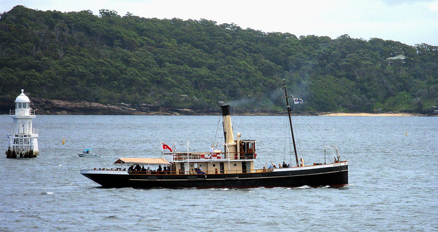 () 1902 BUILT STEAM TUG 'WARATAH' 18th Mar 2012.