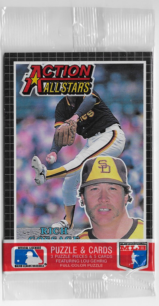 1985 Donruss Action All-Star (in wrapper) - Gossage, Goose