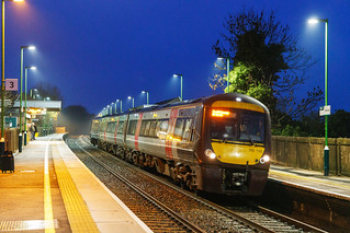 Arriva Cross Country Trains 170 110, Tamworth, November 2022