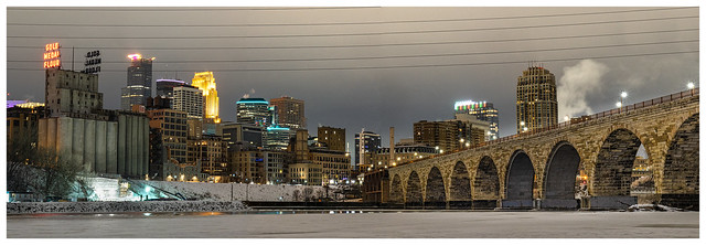Minneapolis Winter Skyline