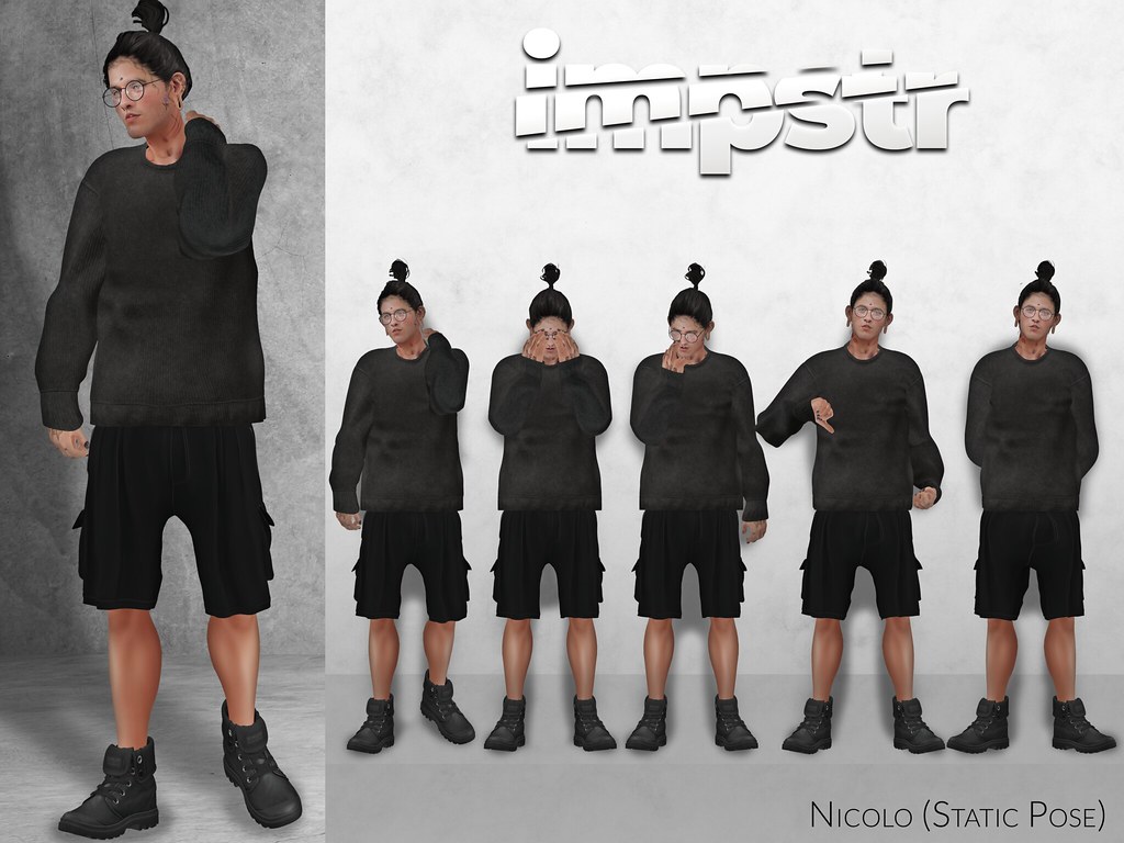 IMPSTR - Nicolo Static Pose Set