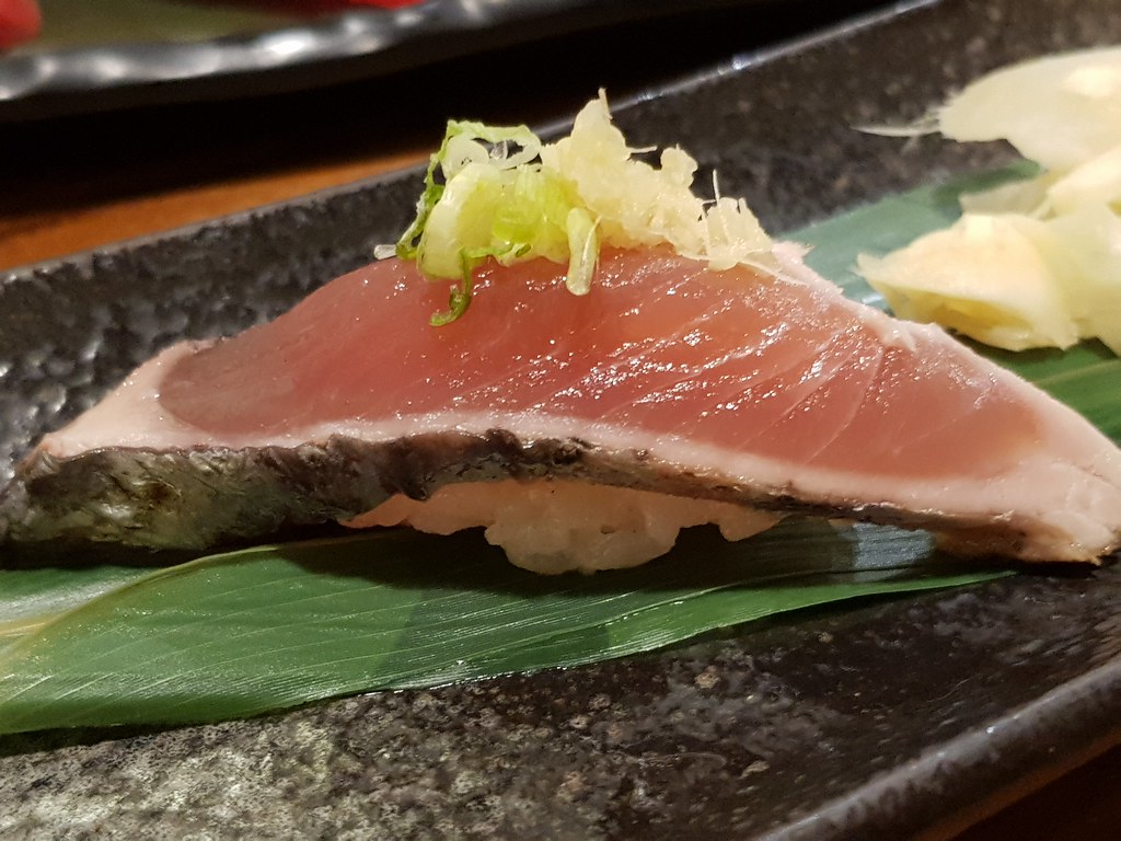 ハマチ握り寿司 Hamachi Nigiri Sushi rm$4 @ 新壽司 Shin Zushi USJ10
