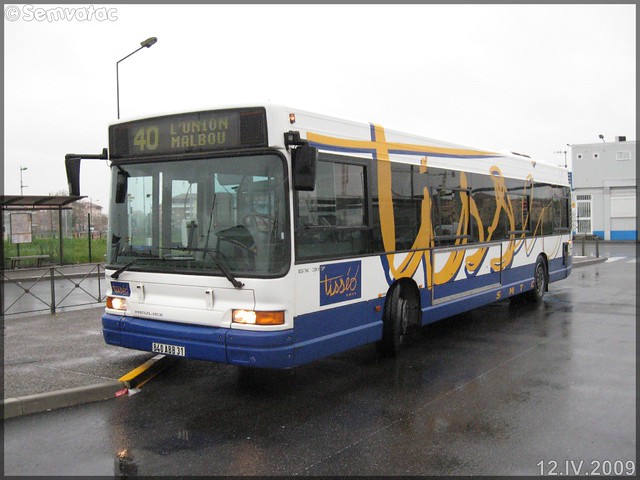 Heuliez Bus GX 317 – Tisséo – Réseau Urbain / Tisséo n°9909