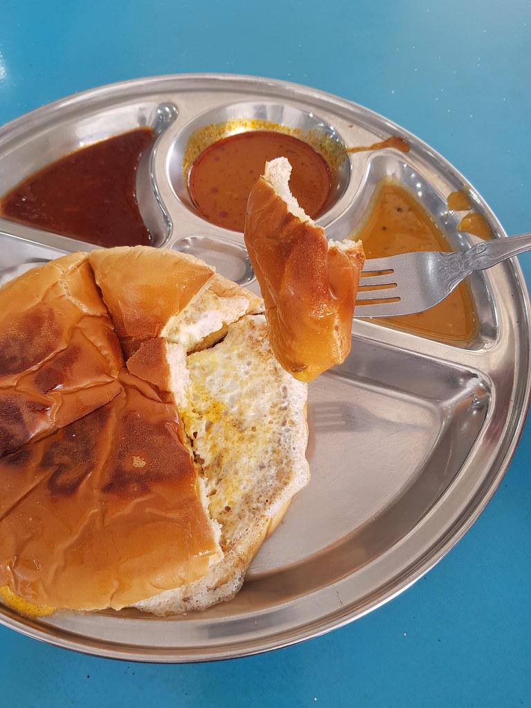阿拉伯麵包配雞蛋 Roti Arab Telur rm$4.50 @ Pasembor Hussin USJ21