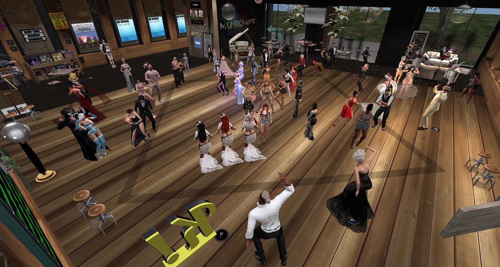 At the grand opening of reMIXX