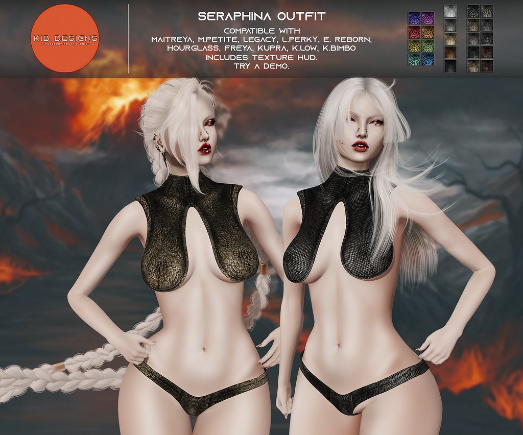 KiB Designs –  Seraphina Outfit @The Darkness Event 5th January