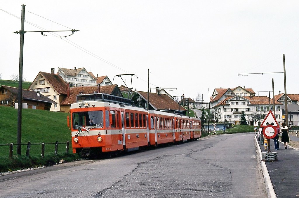 Trains du Trogenerbahn (Suisse)