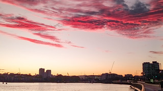 Sunset, Hamilton Riverwalk, Hamilton, Brisbane, QLD, Australia, 23 November 2022 (4)
