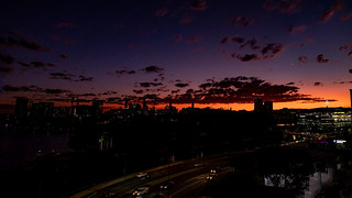Sunset, Brisbane River, View Hotel, Hamilton, Brisbane, QLD, Queensland, River, 25 November 2022 (2)