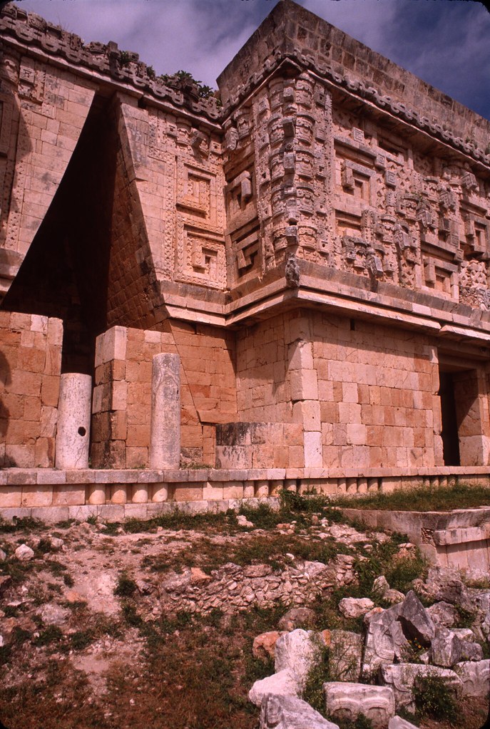 Uxmal Maya ruins in the Puuc hills of the Yucatan peninsula.
