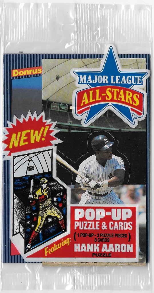 1986 Donruss Action All-Star (in wrapper) - Henderson, Rickey