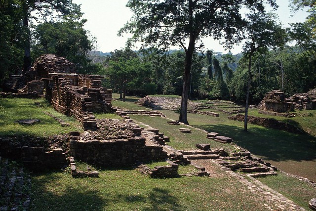 Yaxchilan Maya ruins