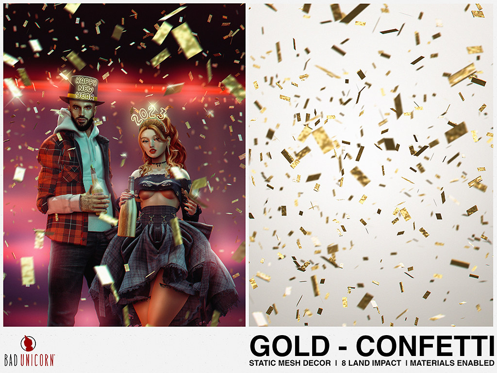 Confetti – Gold @ Bad Unicorn