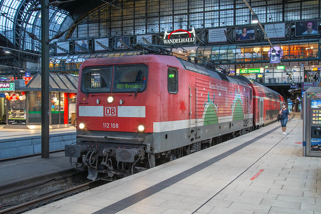 DB Regio 112 108 Hamburg Hbf