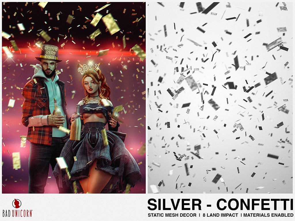 Confetti – Silver @ Bad Unicorn