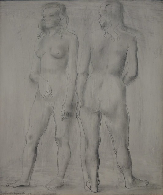 Two Standing Nudes - Barbara Hepworth