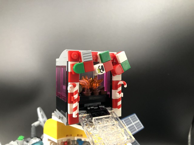 Lego MOC: fireplace