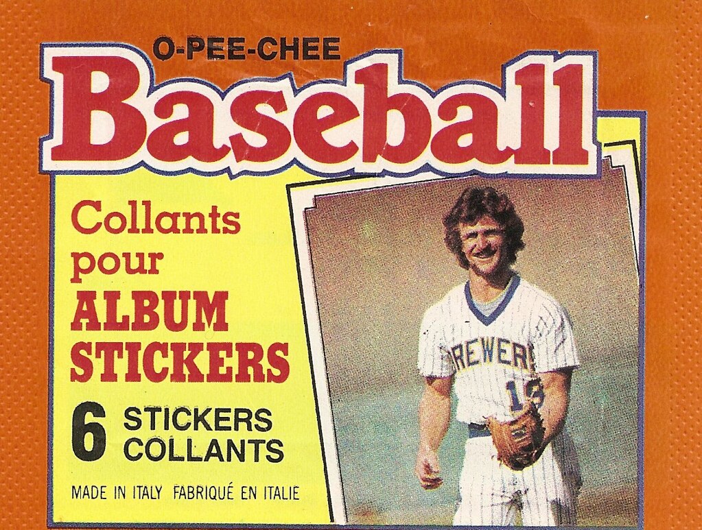 1984 OPC Sticker Wrapper - Yount, Robin