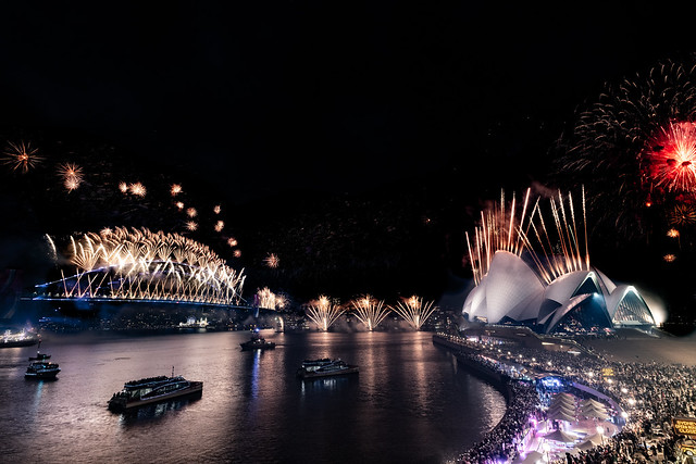 Sydney New Years Eve Fireworks 2022 - 2023