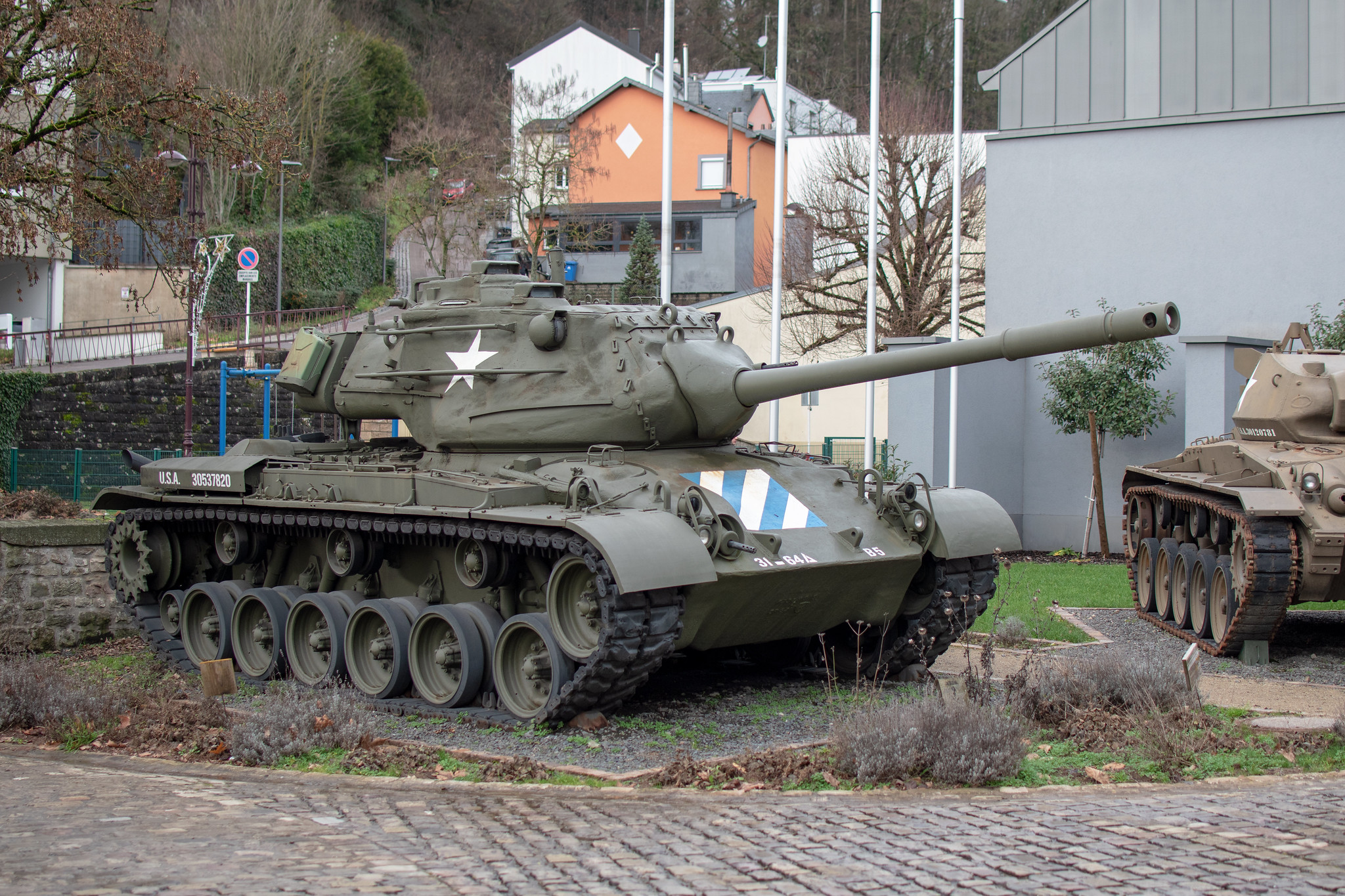29 décembre 2022 - Diekirch - Musée National d'Histoire Militaire - DTA M47 Patton - véhicules militaires