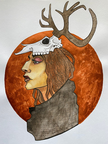 Yuletide Witch - Reindeer Witch