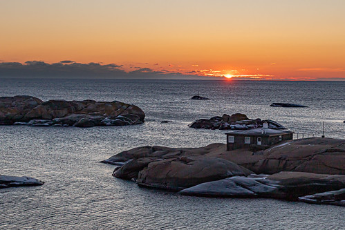 tjodalyng vestfold norway ølbergholmen sunset eftang larvik coast coastline