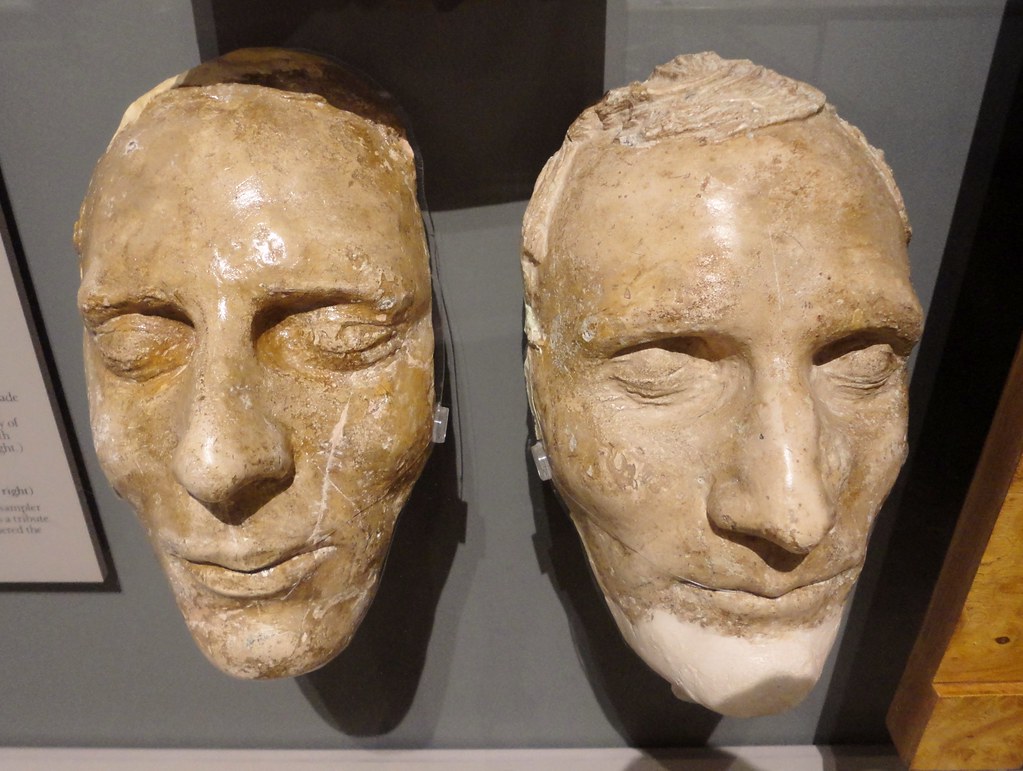 Joseph and Hyrum Death Masks at LDS Church History Museum