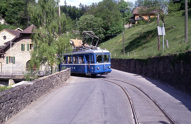 Trams Bex-Bevieux (Suisse)