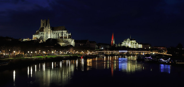 Auxerre, nuit du 31 décembre
