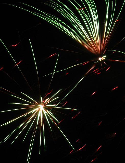 New Year's Night fireworks