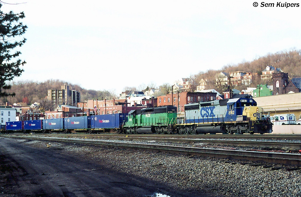 sk26604 - CSX 8162 Cumberland Station | CSX 8162+HLCX 8150 p… | Flickr