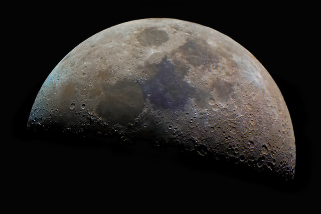 The Moon on October 2, 2022  Credit: Giovanni Vincenzo Donatiello