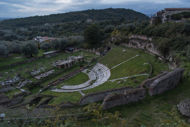 Roman theater of Suessa Aurunca, 2