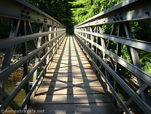 The bridge over Brandywine Creek on the Gorge Trail, Cuyahoga Valley National Park, Ohio