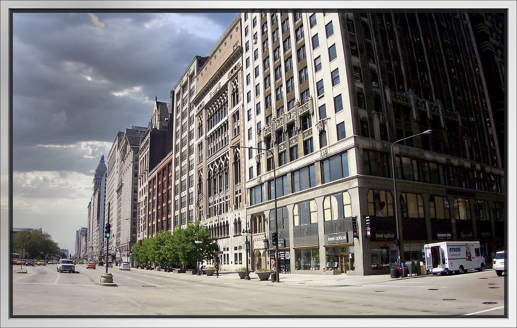 -Chicago Illinois - South Michigan Ave  - HIstorical District