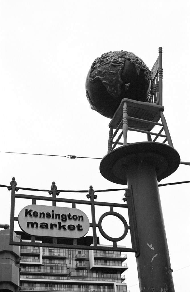 Kensington Market World on a Chair