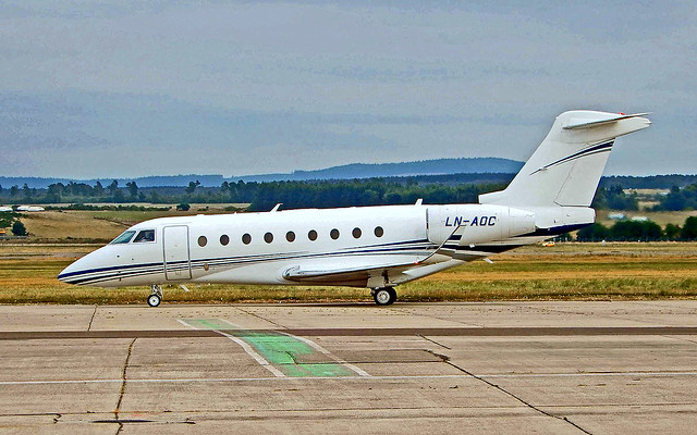 LN-AOC   Gulfstream Aerospace G280 [2185] (Sundt Air) Inverness (Dalcross)~G